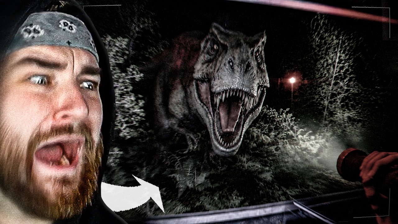 Эта игра с нательной камерой в виде динозавра просто безумная... | D-Extinction