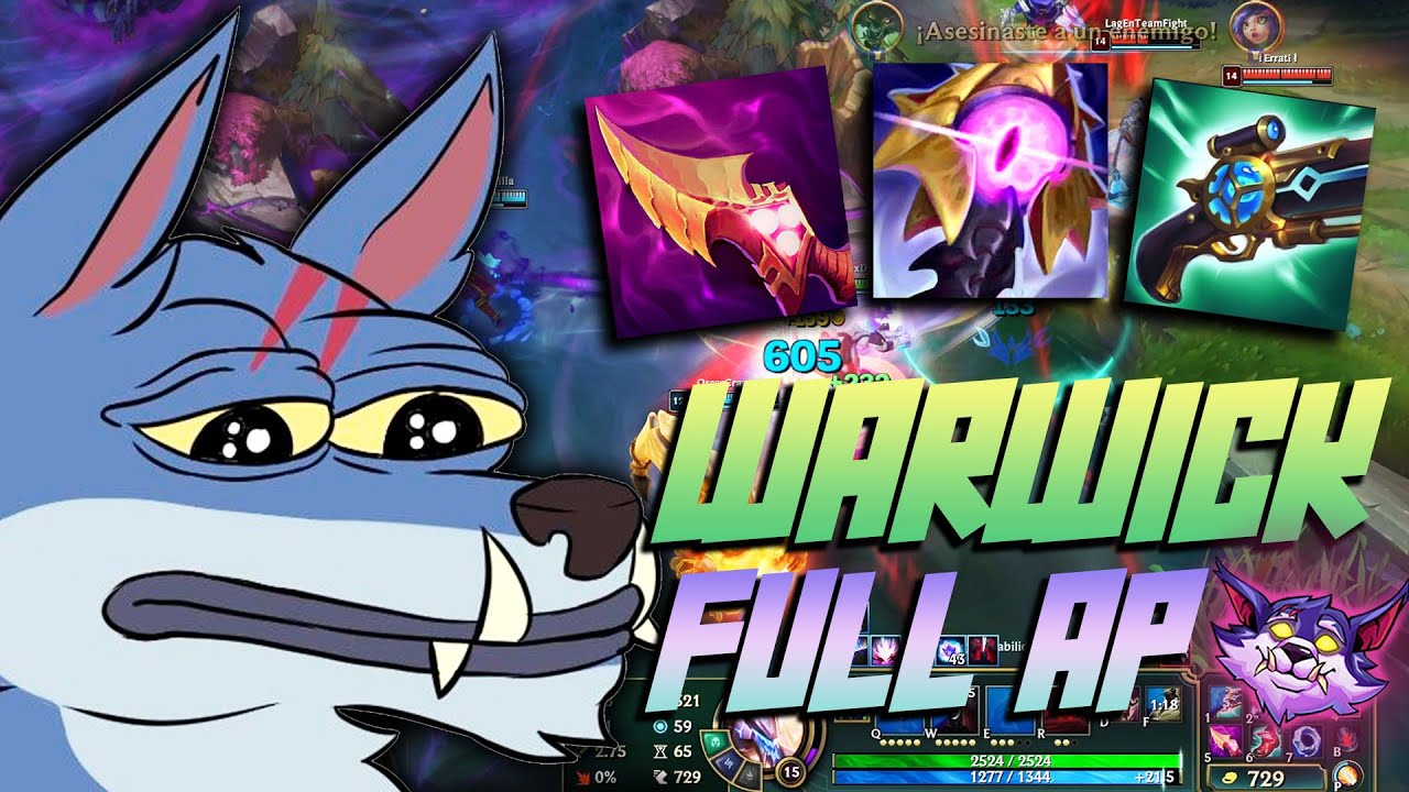 Warwick TOP FULL AP est&aacute; ROTO! 🔥 | Da&ntilde;o INCRE&Iacute;BLE y curaci&oacute;n absurda