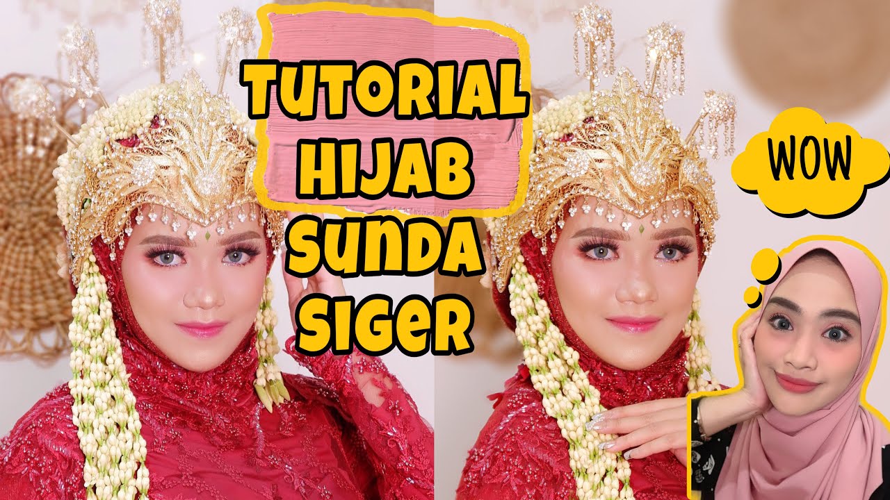 TUTORIAL HIJAB SUNDA SIGER 💕 SIMPLE DAN MUDAH