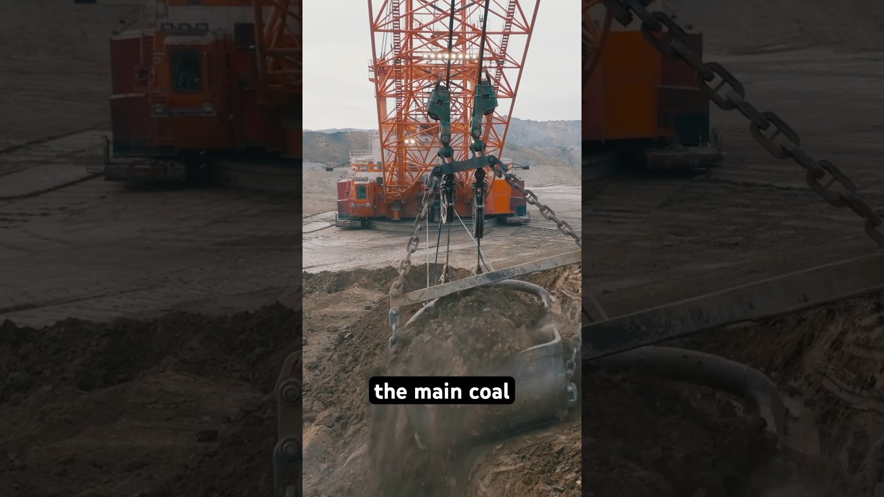 Largest earthmover in the Canada? The Bucyrus Erie 2579W dragline working at Poplar River mine