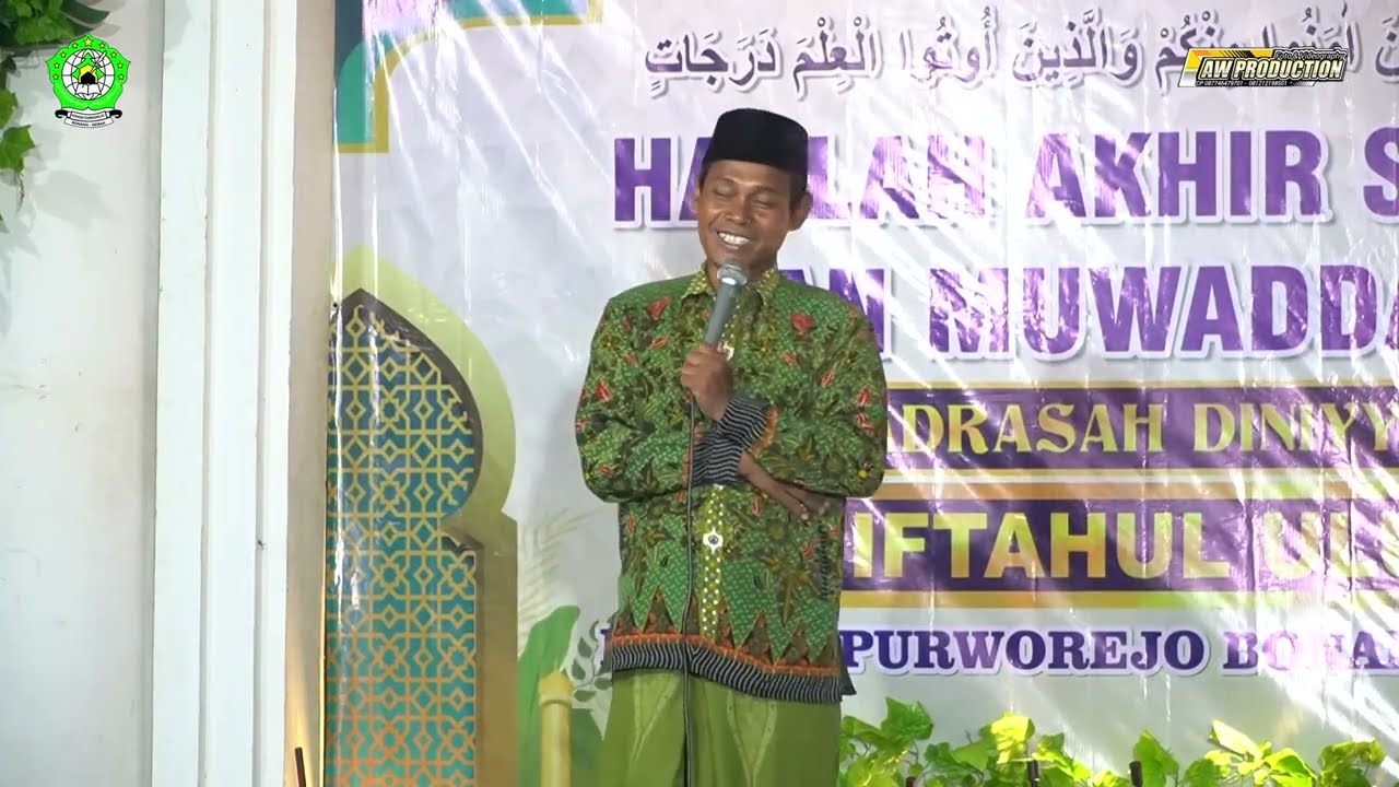Sambutan Kepala Madin Akhir Sanah & Muwadda'ah Madin Miftahul Ulum Kongsi 2025