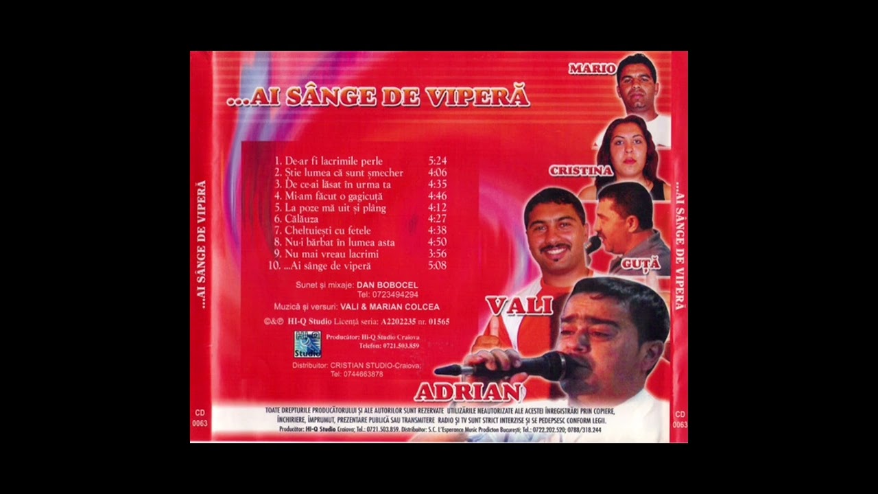 Vali Guta - Nu-i barbat in lumea asta | Exclusiv I LOVE MUSIC