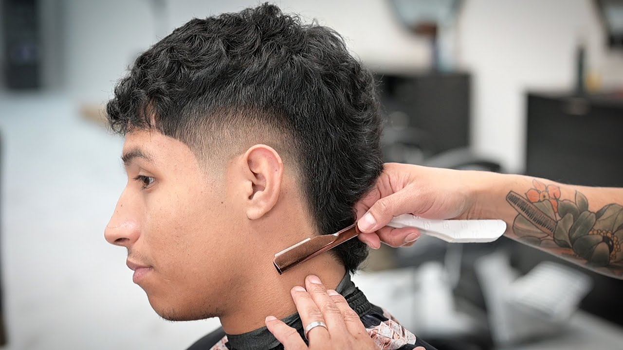 COMO HACER UN CORTE MULLET MODERNO 🔥 TUTORIAL FACIL #mullet #dannistylez