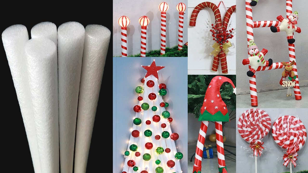 Christmas decoration ideas from Pool Noodles ! Do you know yet ?