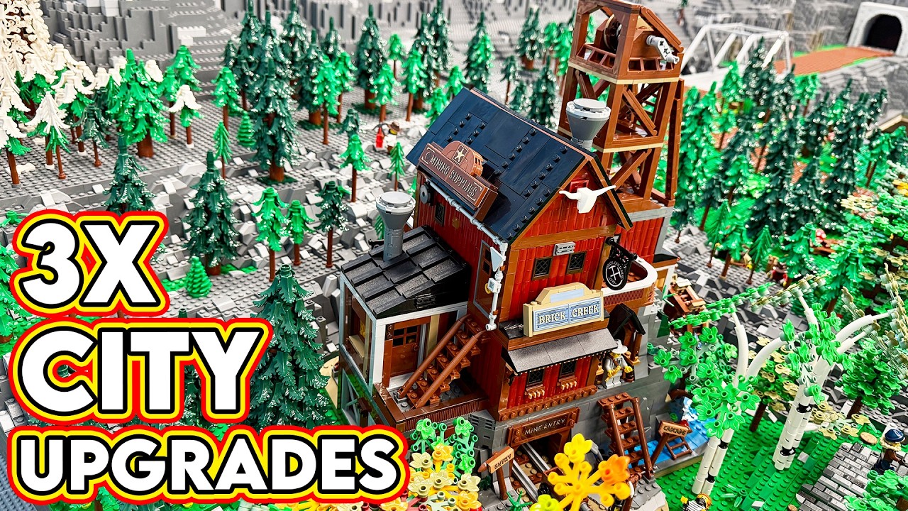 Три региона LEGO City модернизированы!