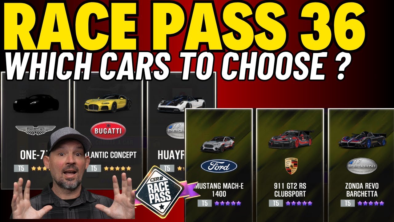 CSR2 Race Pass 36 | Best Cars to Choose | Fastest Race Pass Cars