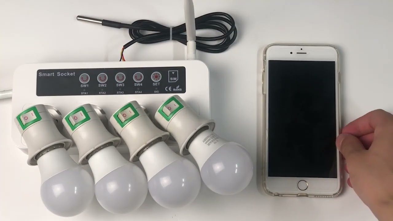 Control Your Devices Anywhere with 4G Socket SC4-GSM-GT: Power Outage Reminder, App, SMS, and Call