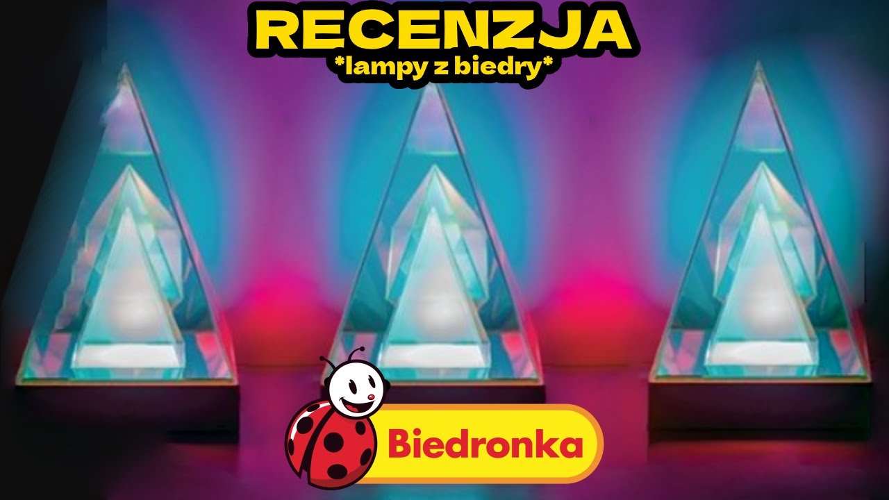 recenzja lampki LED Lethe | PROMOCJA W BIEDRONCE | lamp review