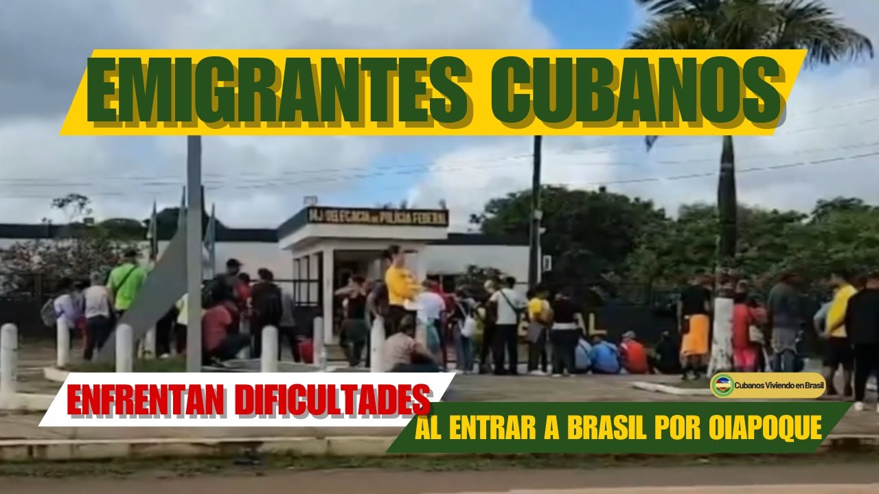 Emigrantes cubanos  entran a Brasil por Oiapoque #emigrantes #cubanos #emigrar