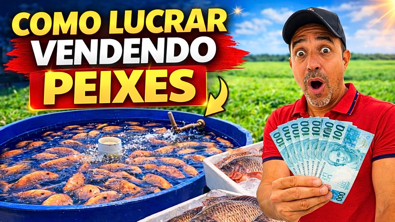 🐟3 OPORTUNIDADES de Negócio com Tilápias que Ninguém Conta!