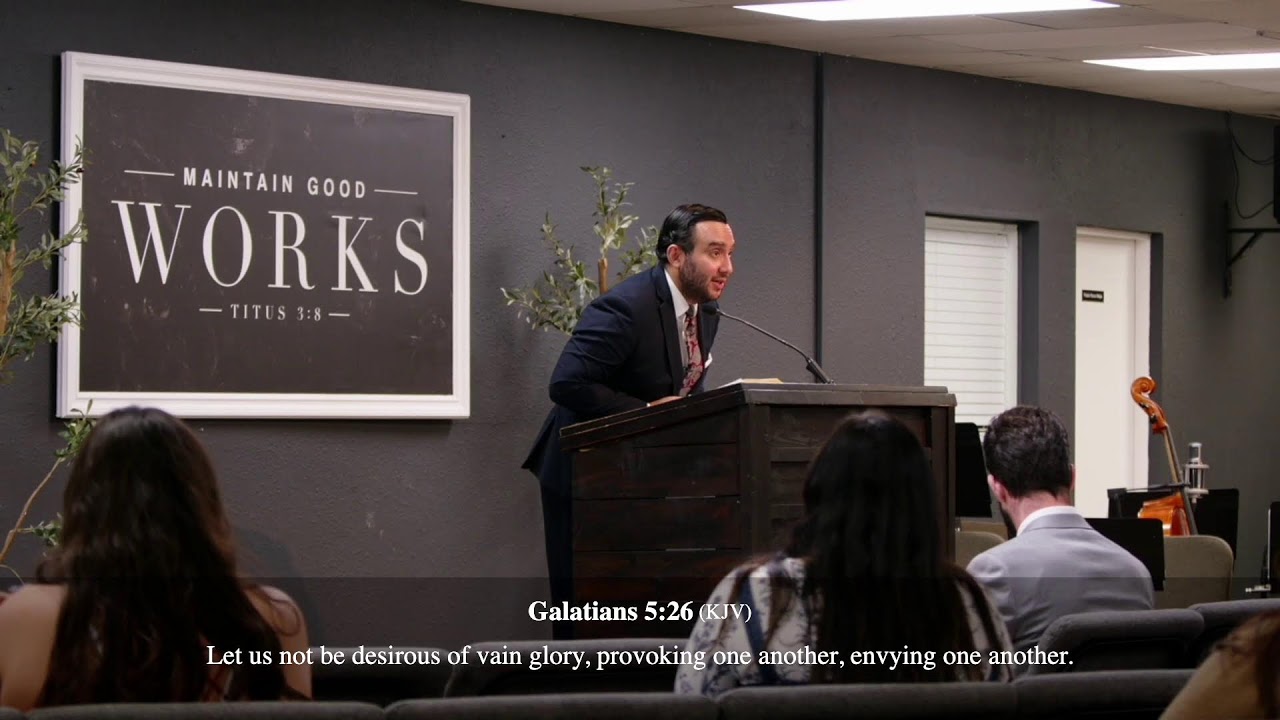 Don't be Vain - Pastor Bruce Mejia