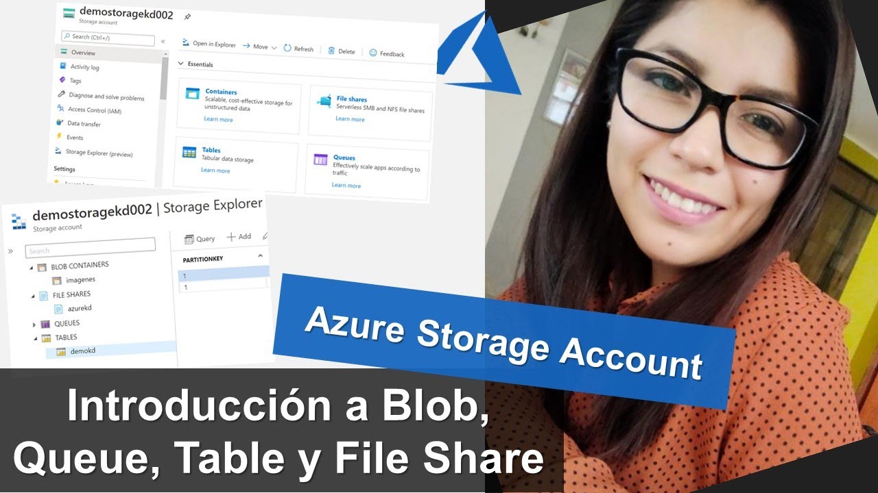 Azure Storage: Introducción a Blob, Queue, Table y File Share