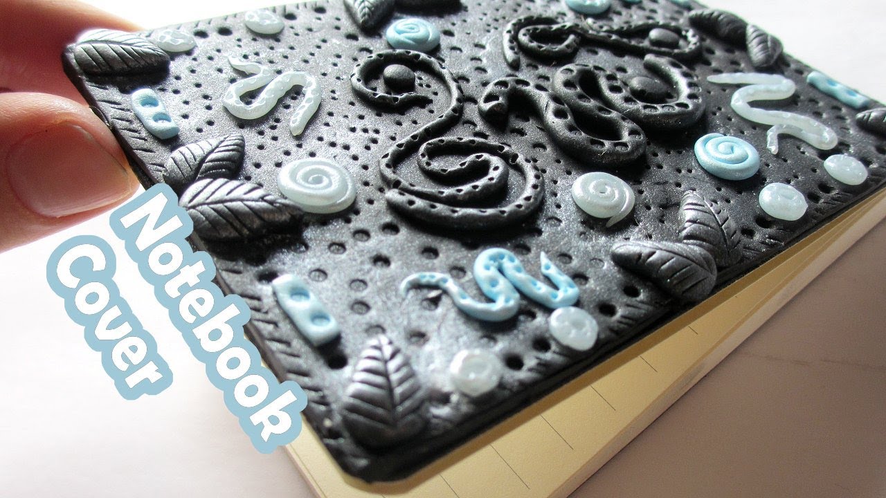 DIY - Polymer Clay Journal Cover