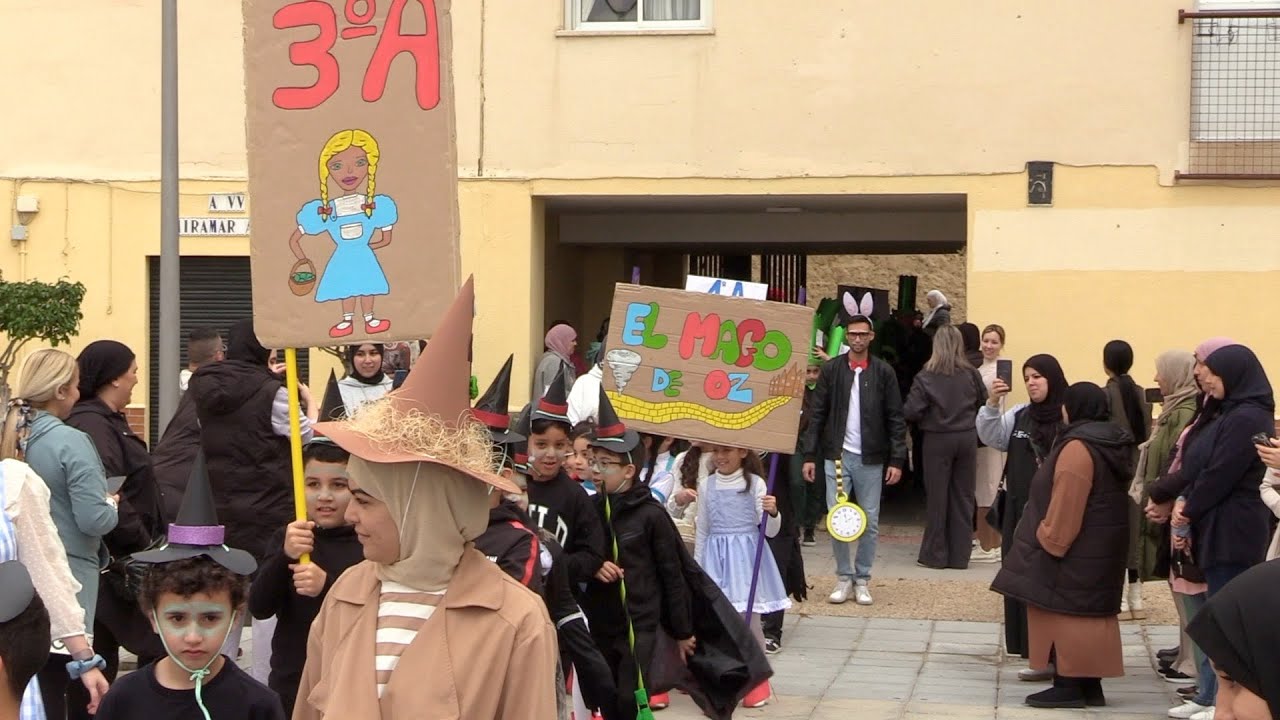 El CEIP García Lorca convierte las calles de Miramar en Ciudad Esperanza