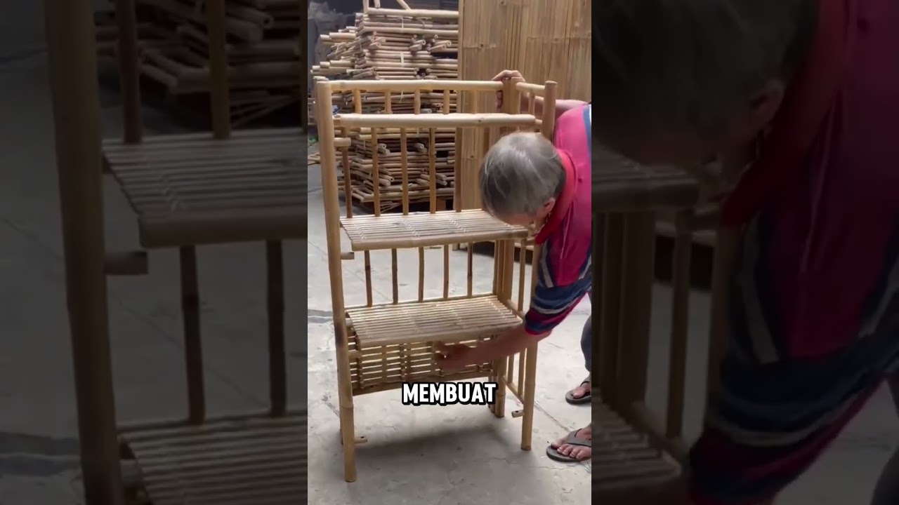 Sangat kreatif#pengrajin#kreatif#alatsederhana