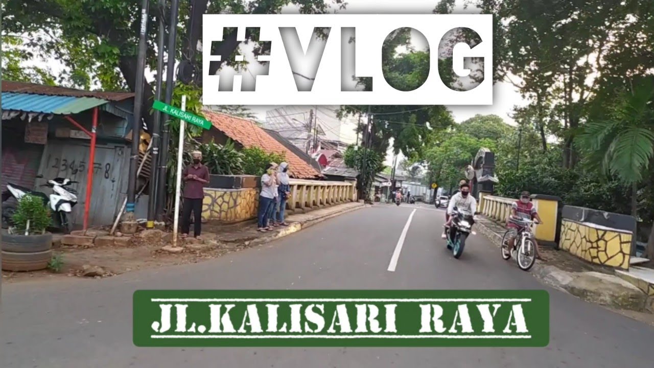 KELURAHAN KALISARI PASAR REBO JAKARTA TIMUR || JALAN KALISARI KE ARAH GONGSENG #motovlog