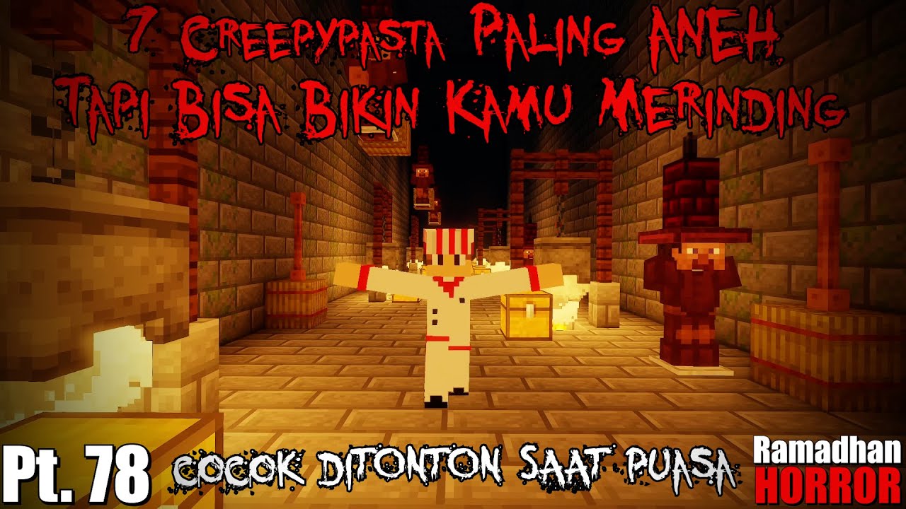 7 Creepypasta PALING ANEH TAPI BISA BIKIN KAMU MERINDING