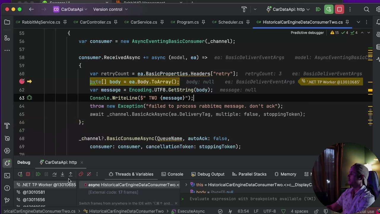 Implementing Retry Logic for RabbitMQ client in .NET