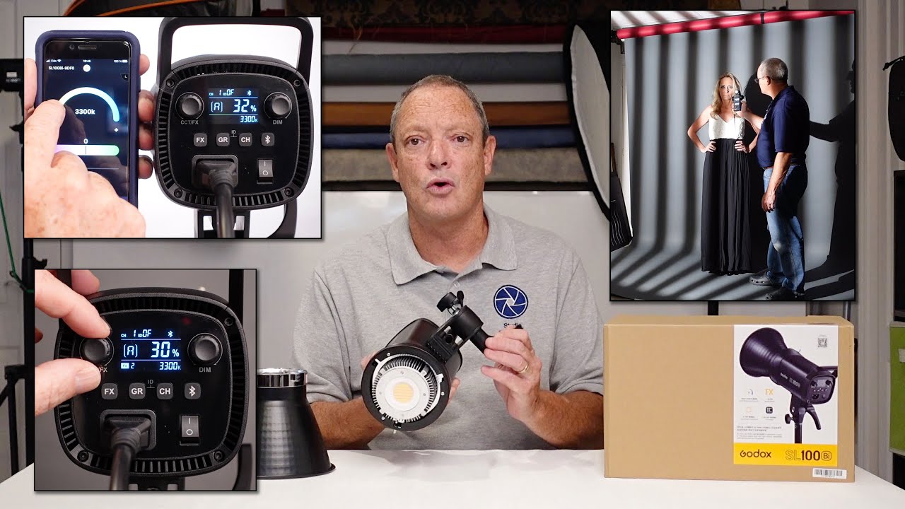 Godox SL100Bi en fran&ccedil;ais