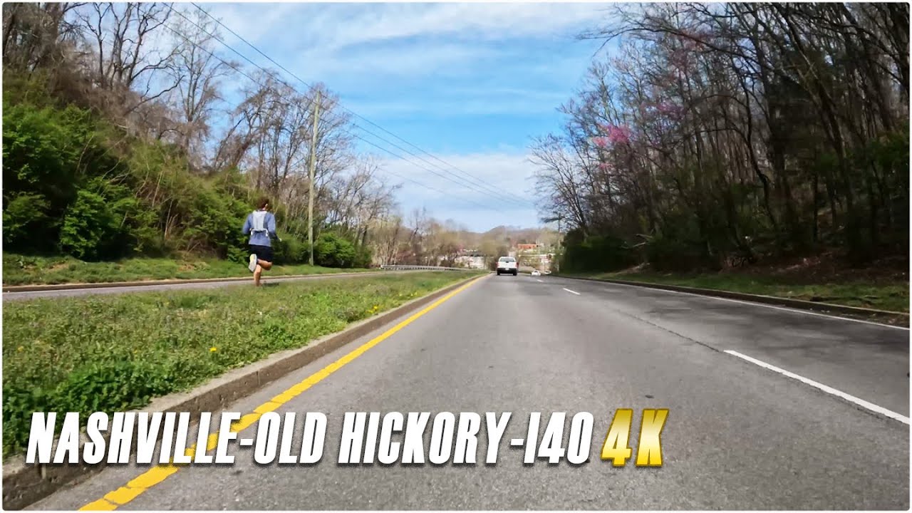 Driving from Nashville to Jackson | Old Hickory Blvd & I-40 | 4K60 | #tennessee
