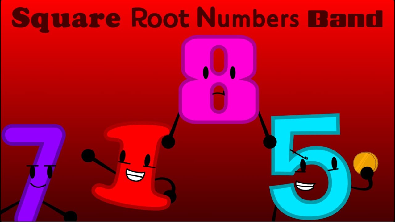 Square Root Whole Numbers Band
