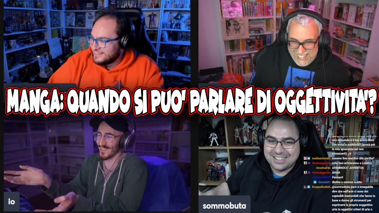 MANGA: ESISTE L'OGGETTIVITA' NELL'ARTE DEL FUMETTO? con Cavernadiplatone, Mangaka96 e Kirio