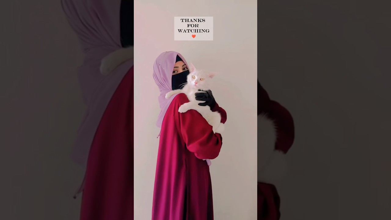 My Signature Hijab Style Tutorial. Video is not mine #hijab #arabic