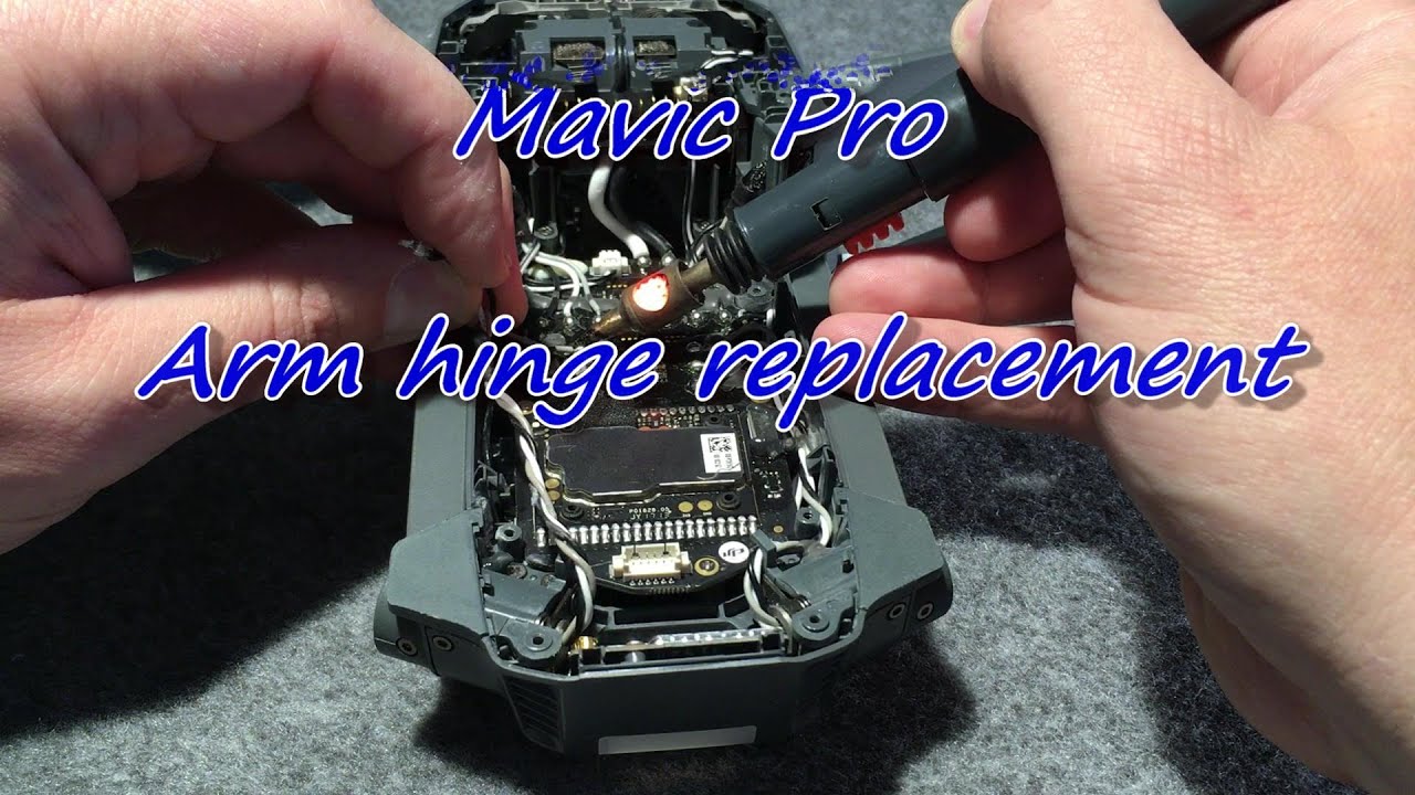 Mavic pro rear arm hinge replacement