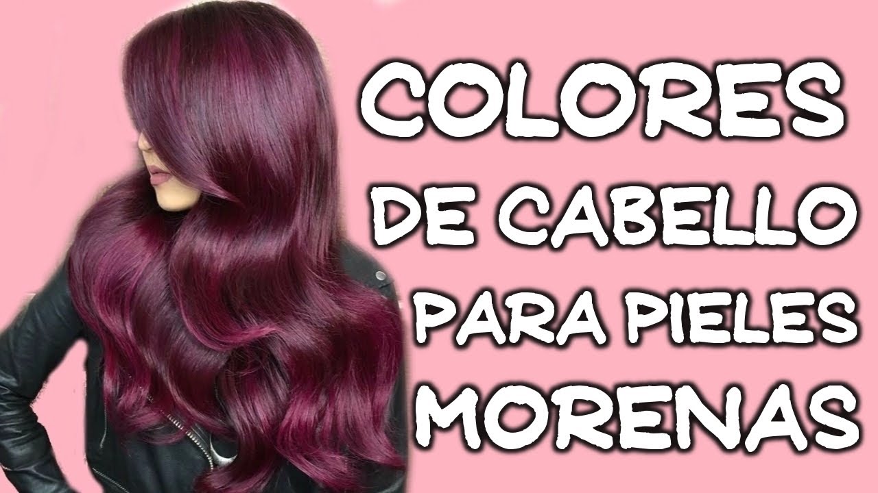 Colores de cabello en tenedencia para pieles morenas