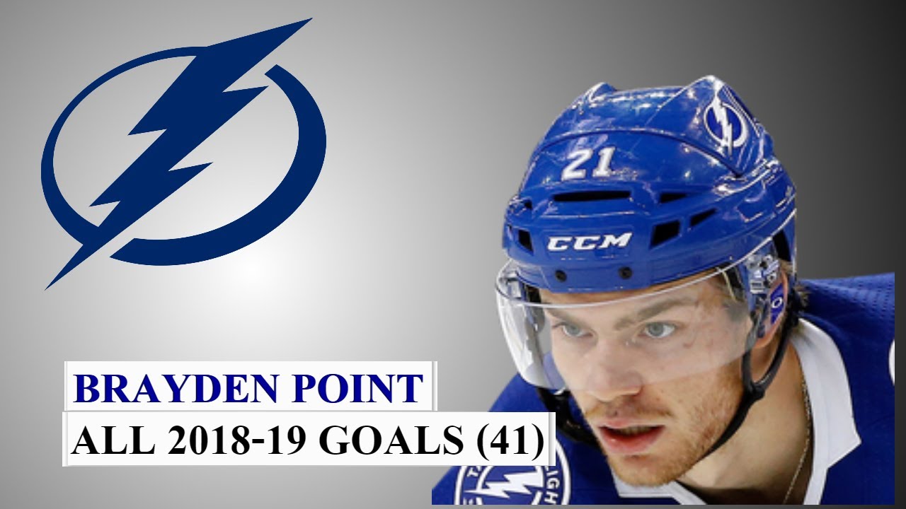Brayden Point (#21) All 41 Goals of the 2018-19 NHL Season