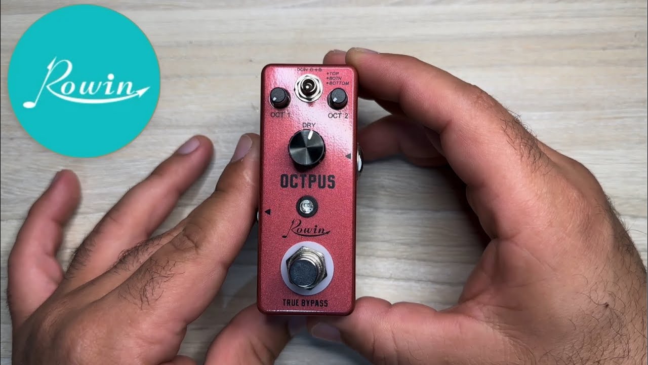 Review Pedal Rowin Octpus/ @renatinhobass