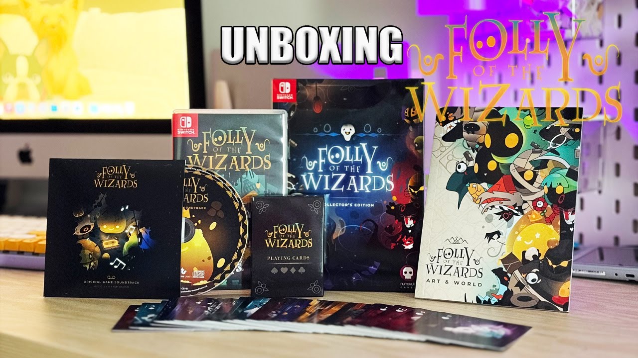 Is This Worth It? Folly of the Wizards Collector’s Edition Unboxed! (Nintendo Switch)