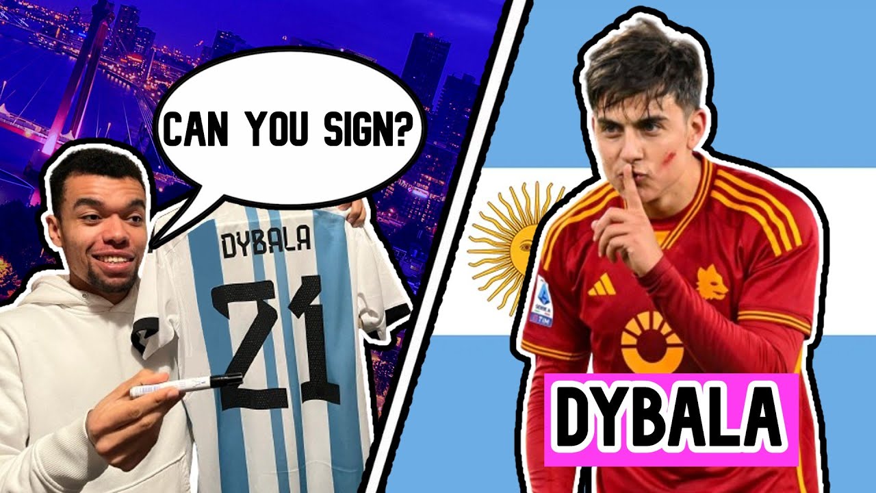 Can I get Dybala to sign my Argentina shirt?