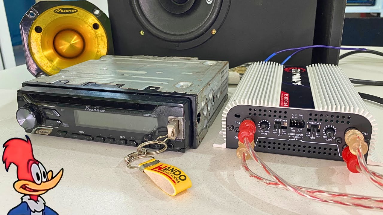 🔊como instalar som automotivo-passo a passo - aula completa de som