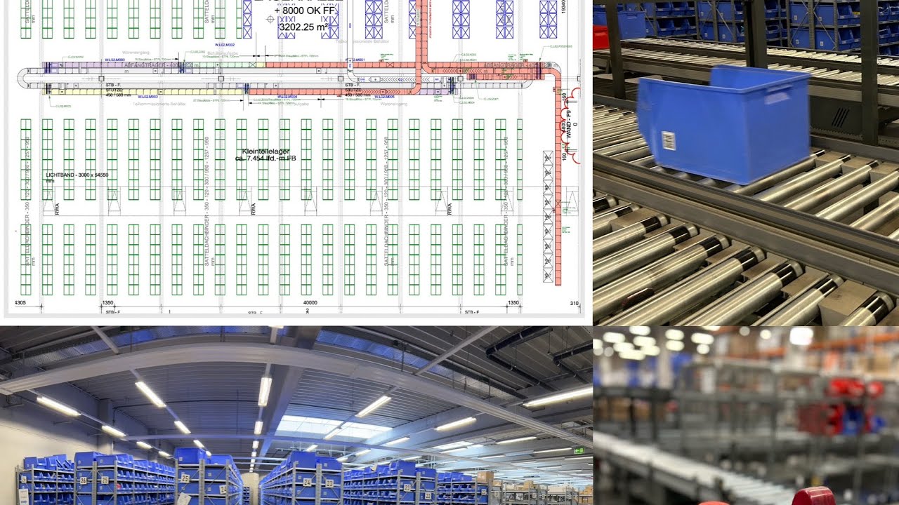 Big Conveyor System by the famous Producer Knapp - for Sale