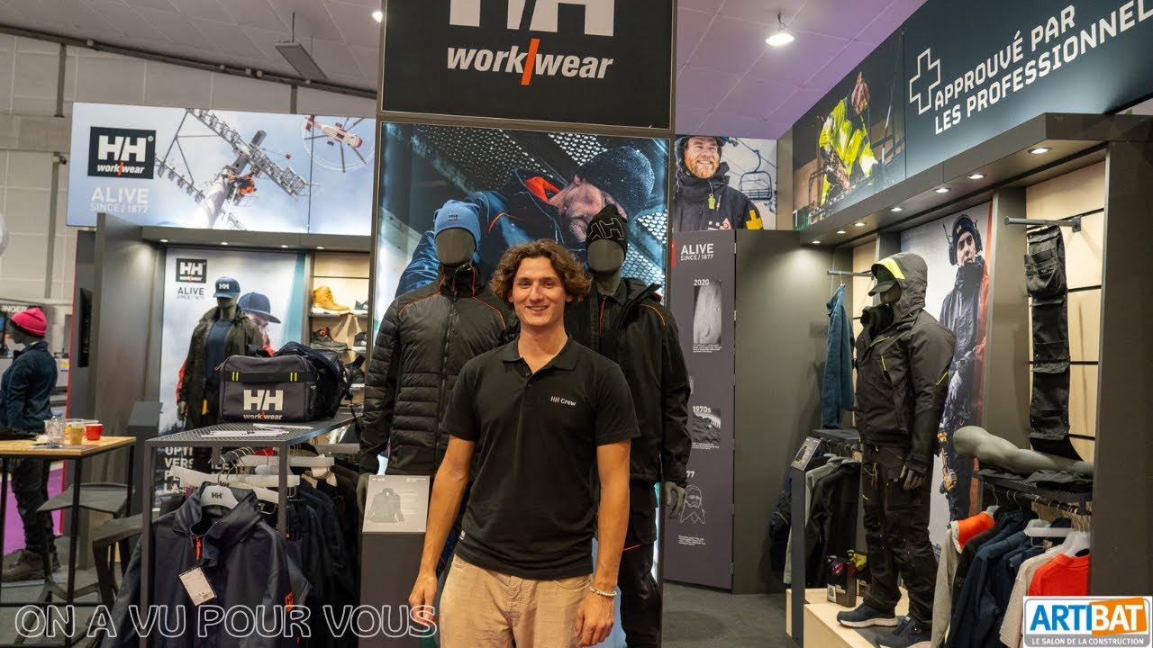 V&ecirc;tements de travail INNOVANT - HELLY HANSEN - ARTIBAT 2025  - BichonTV