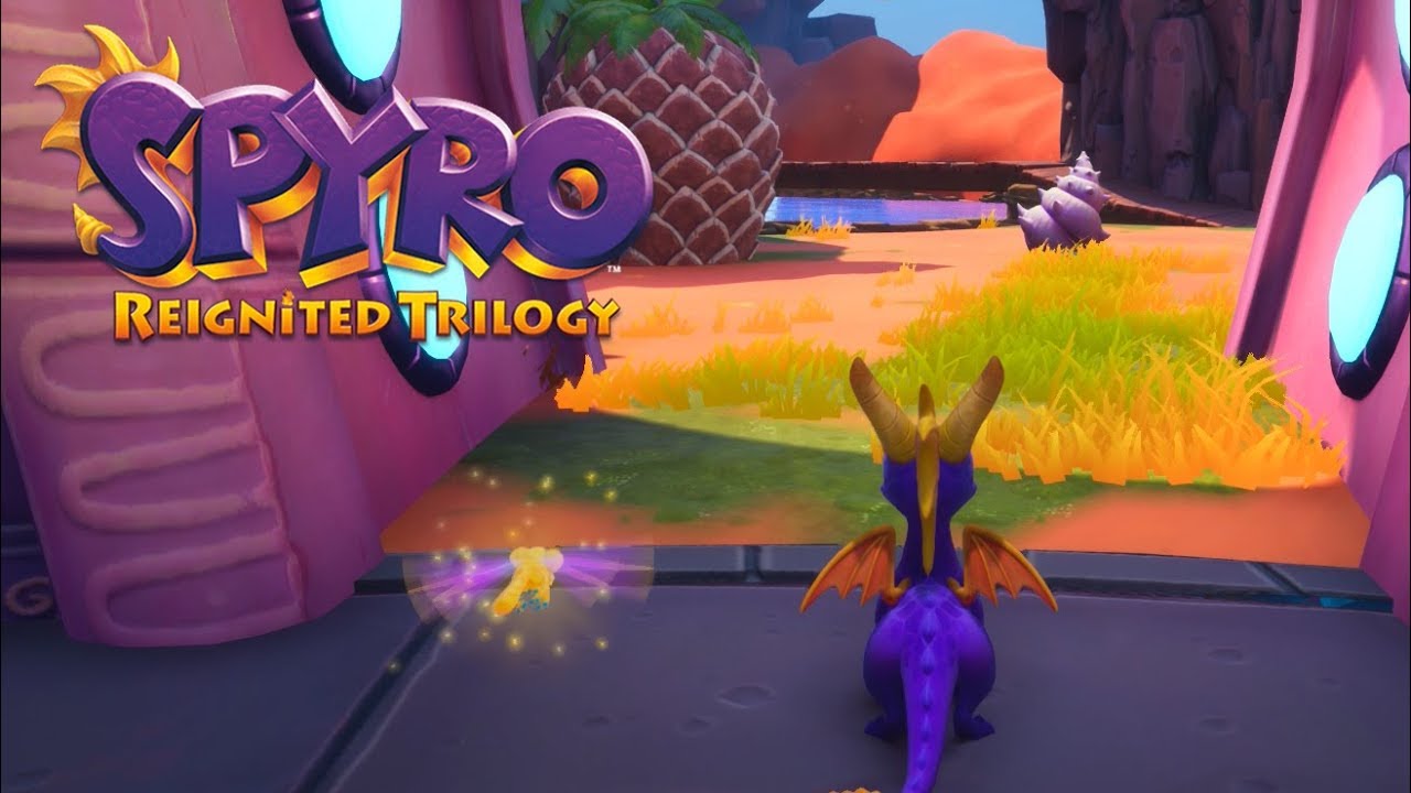 Spyro Reignited Trilogy - Spyro: Year of the Dragon 117% Walkthrough Part 7 - Seashell Shore