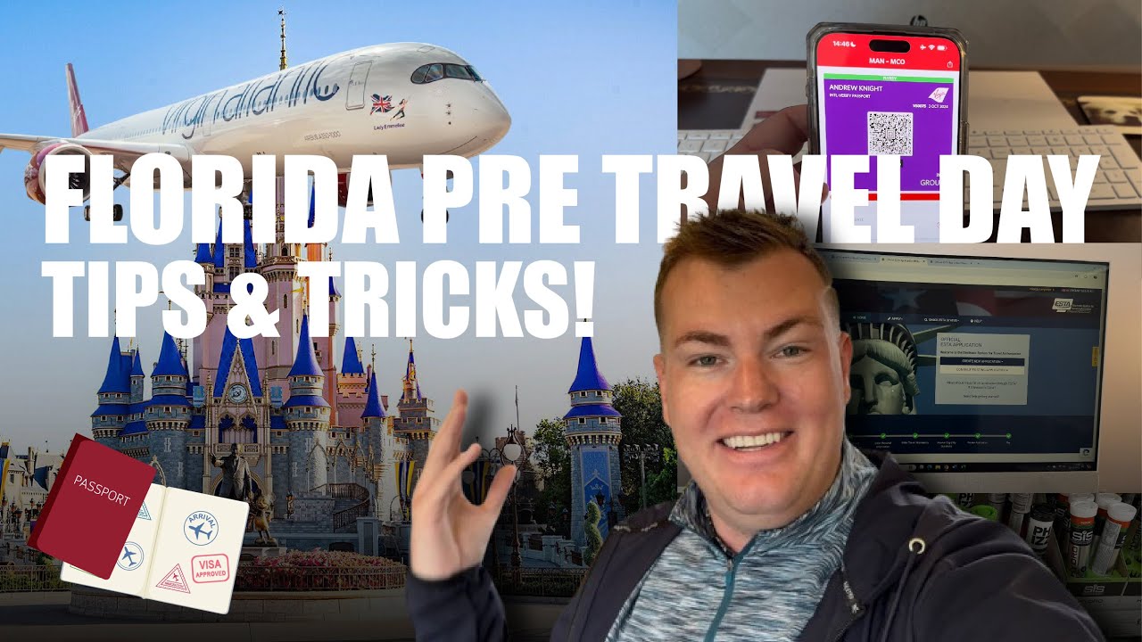 Florida PRE Travel Day- packing, TOP TIPS and Shopping for the flight with VIRGIN 🇺🇸 ✈️ October 2024