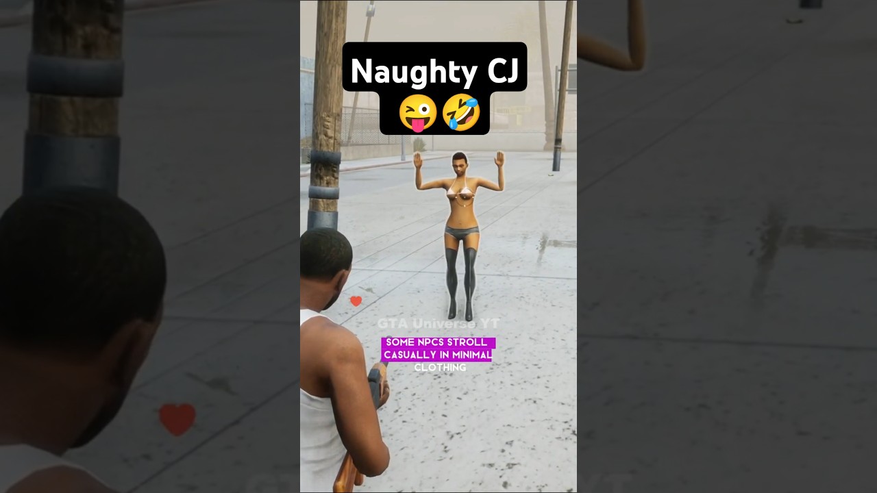 How Do NPCs React to Rain in Every GTA Game?  #gta #gtaonline