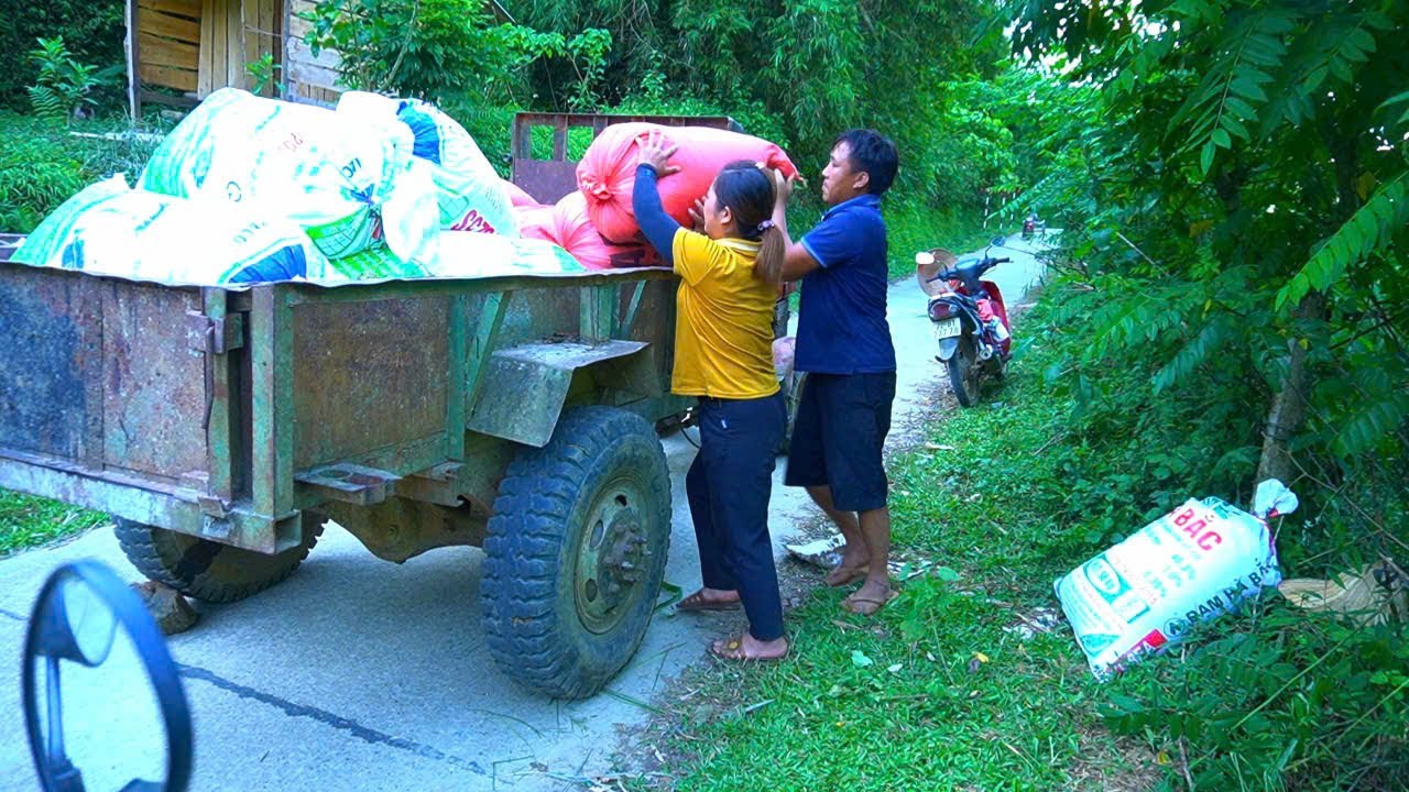 FULL VIDEO : The turning point of the young couple since buying a tractor to transport goods