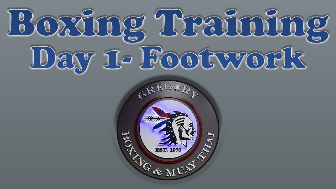 Boxing Training - Day 1 (Footwork)
