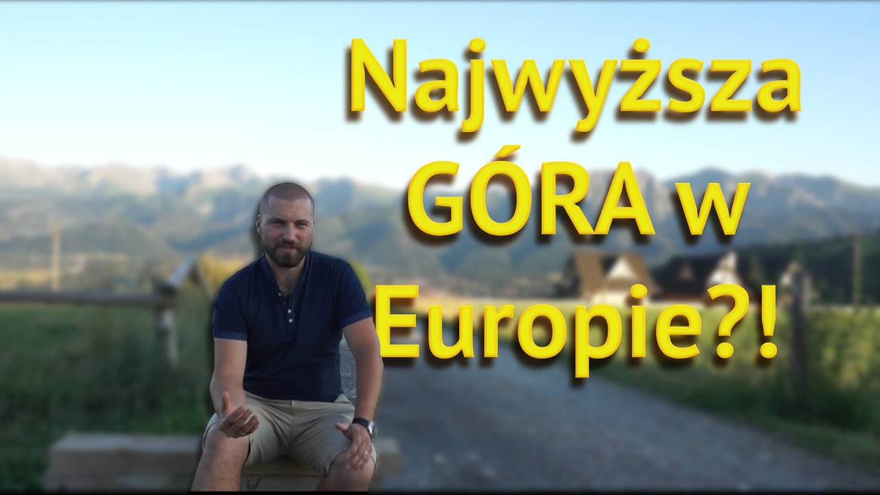 Najwyższa góra w Europie?I 🔝🏔️☝️
