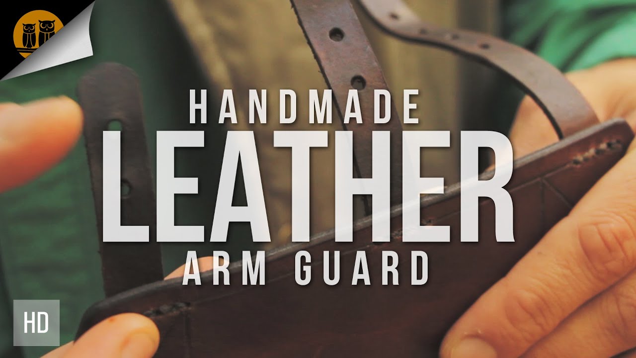 DIY Leather Archery Arm Guard