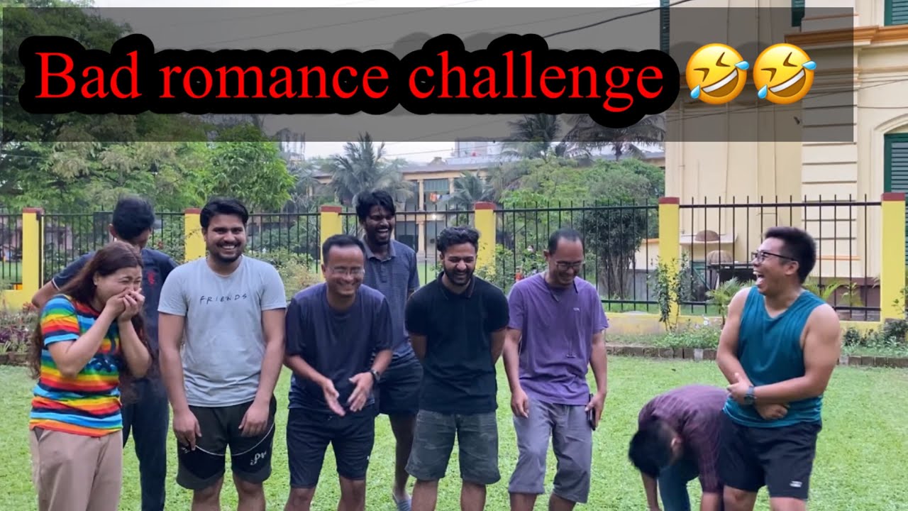 Bad romance challenge ( challenge went wrong 🤣🤣)