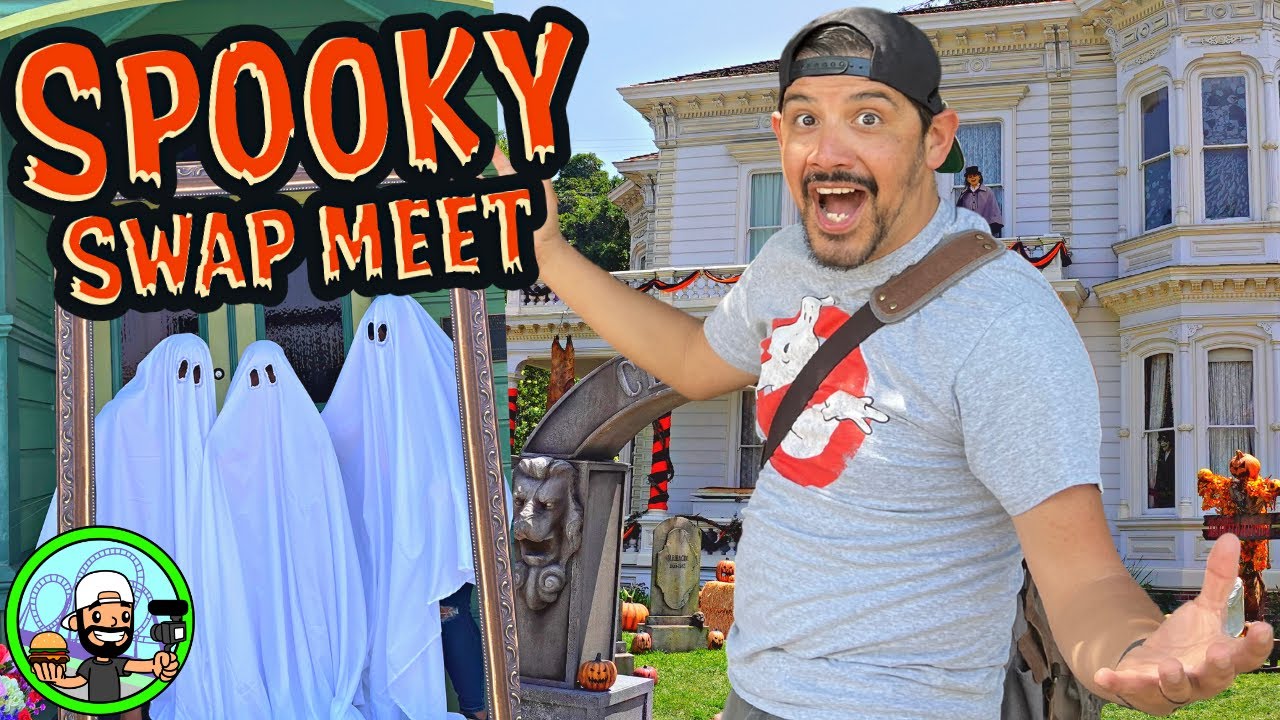 Spooky Swap Meet 2023 | Halfway to Halloween | Trick or Treating and So Many Ghouls!