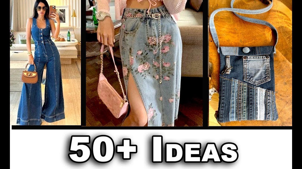 100+ Compilation of Ideas for Jeans Upcycles When You Are Bored