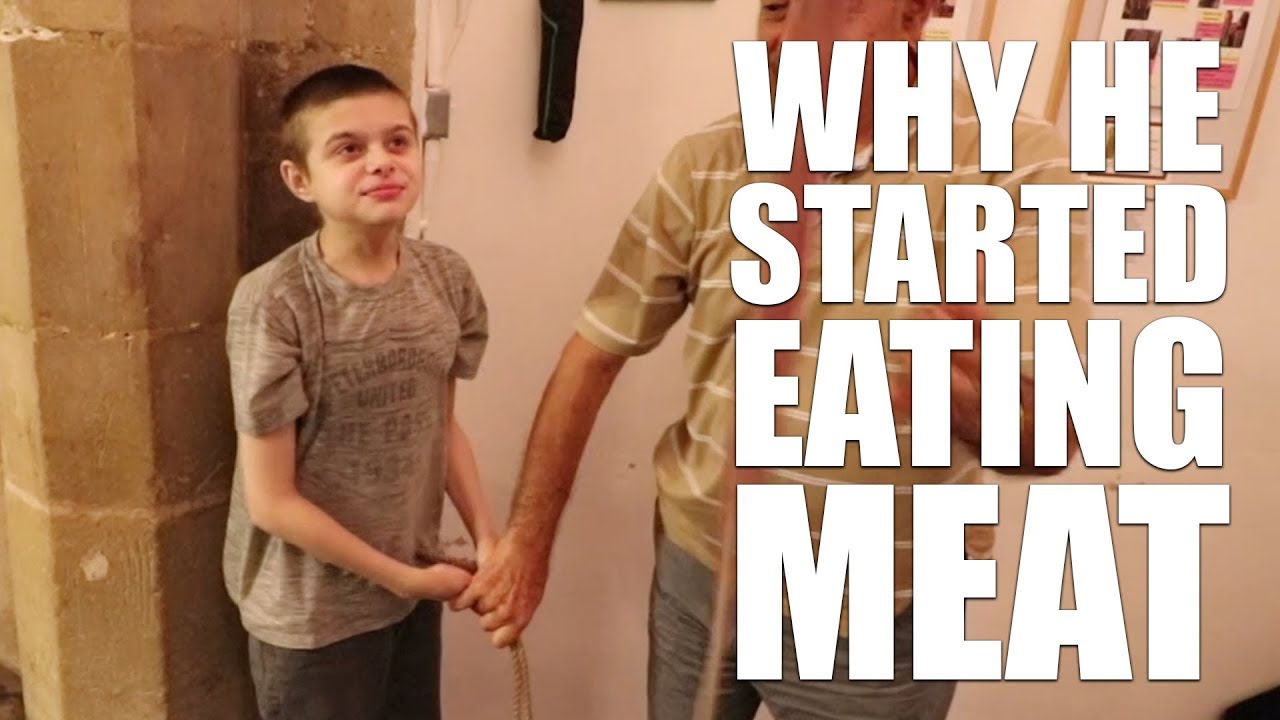 WHY HE STARTED EATING MEAT AGAIN | AUTISM FAMILY VLOG