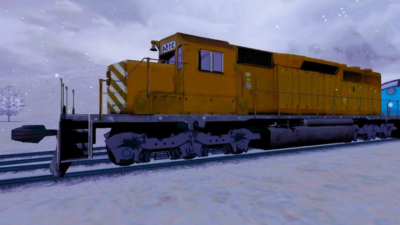 Runaway Train CRASH SCENE Remake | Train and Rail Yard Simulator