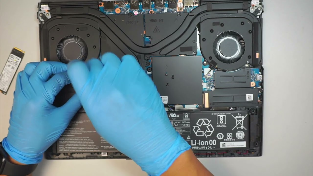 Добавить дополнительный твердотельный накопитель NVMe M2 Legion 5 Pro