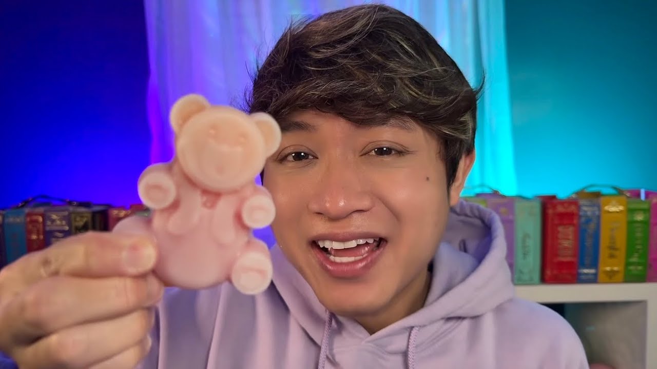 I Only Ate Wax Candy for This Video 🍭 Most Satisfying ASMR Crunch